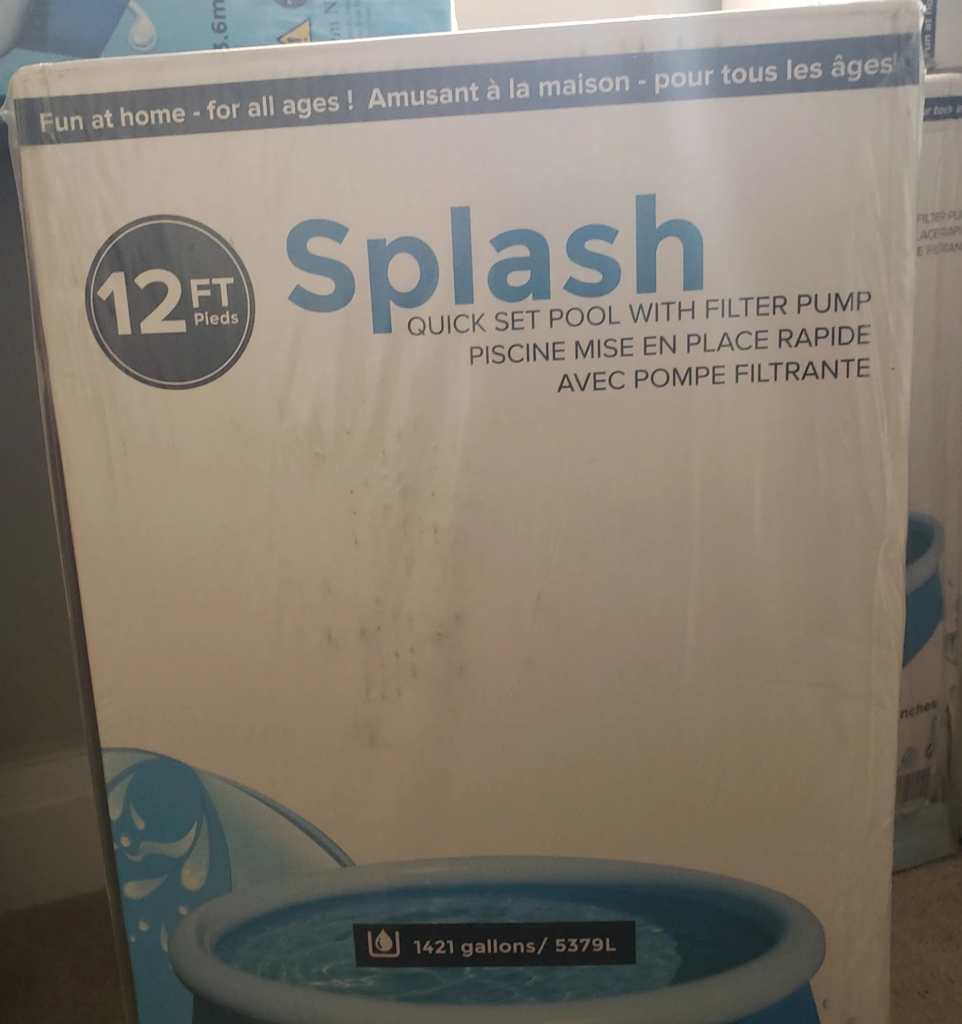 12 FT Splash Quick Set Pool with Filter Pump - photo 4