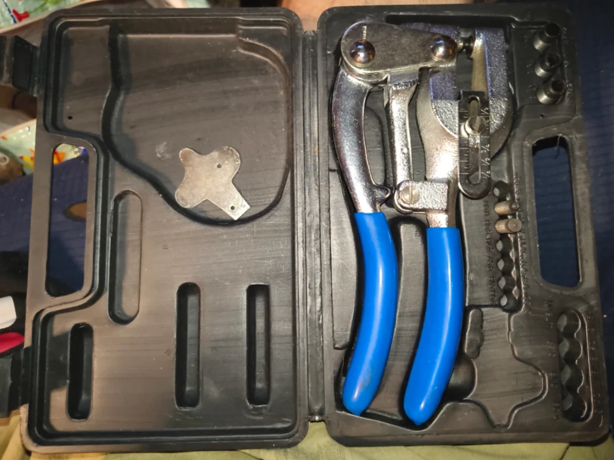 Punch and Die Set w/Case