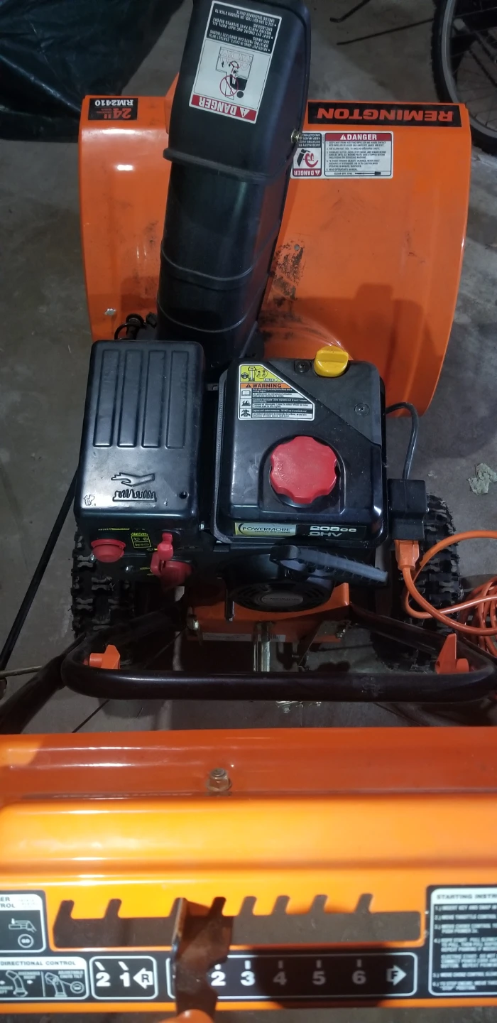 Remington RM2410 Snow Blower with Powermore 208cc Engine - photo 2