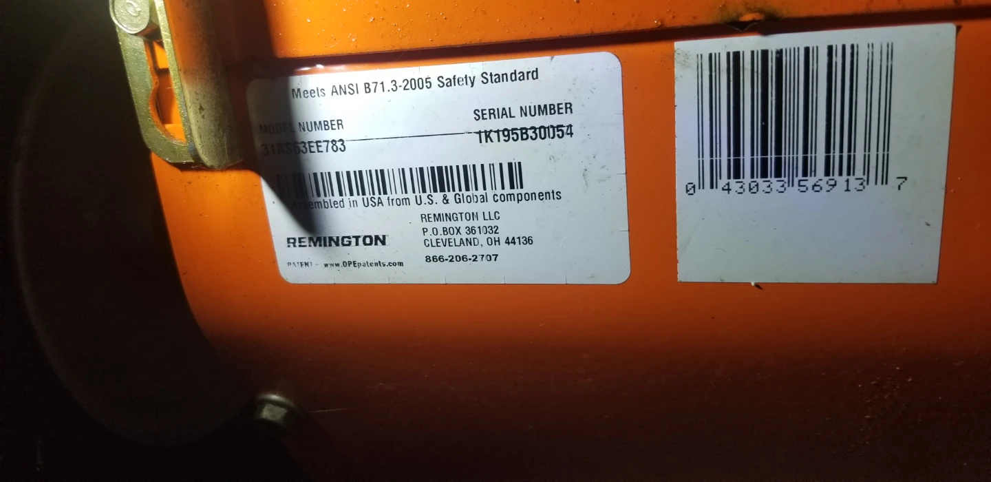 Remington RM2410 Snow Blower with Powermore 208cc Engine - photo 5