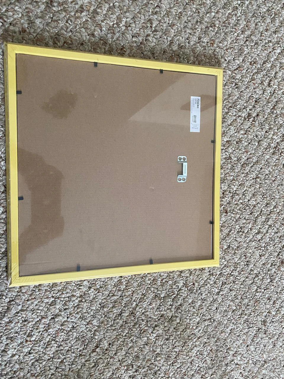 Brand New IKEA FISKBO Picture Frame Yellow 30x30 cm - photo 3