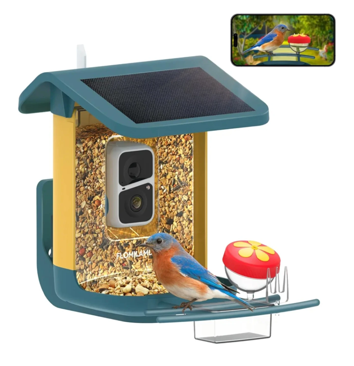 🥕Solar Powered Bird Feeder with Camera🥕