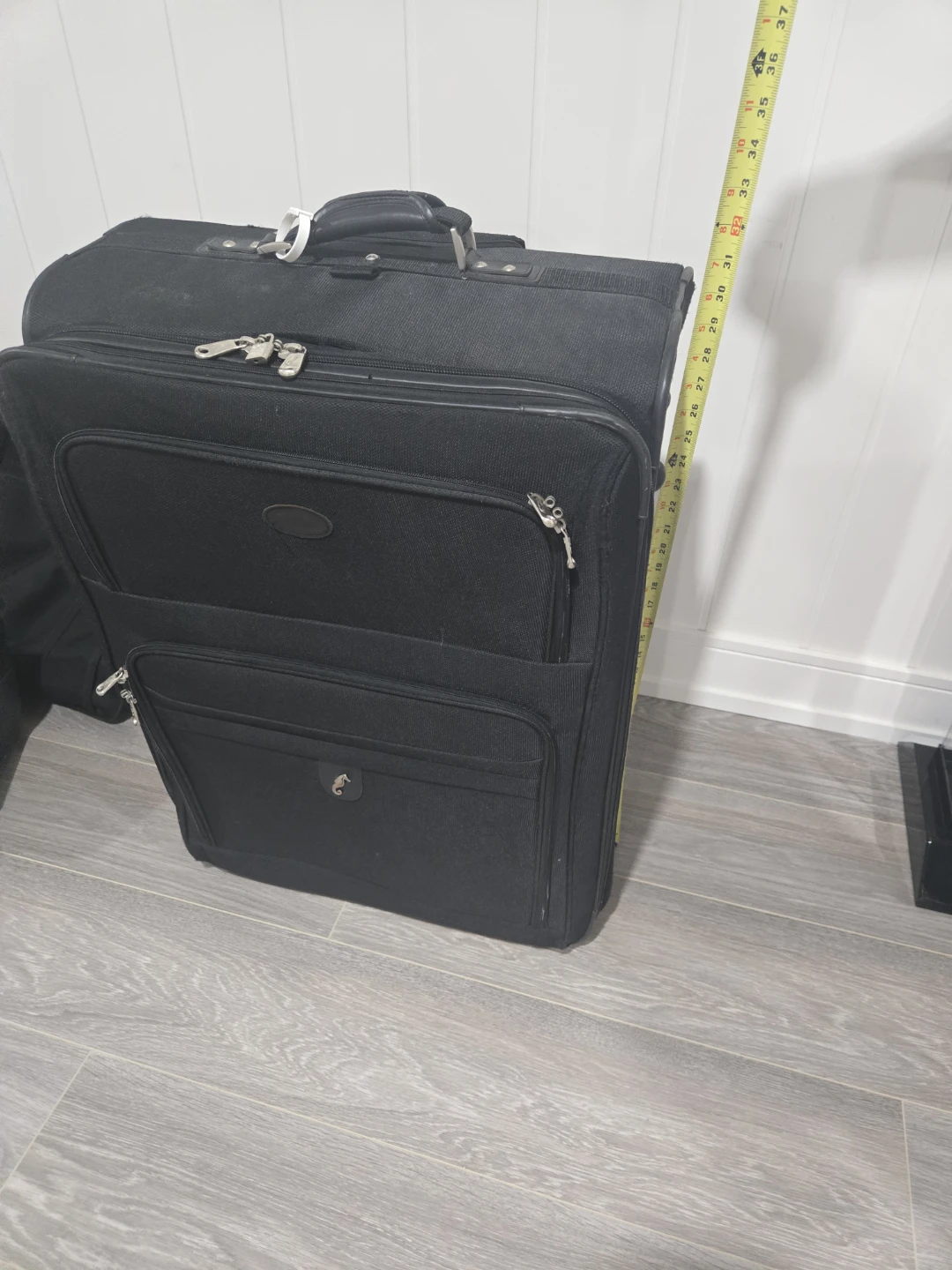 Luggage  - Black, garment bag and duffel bag - photo 2