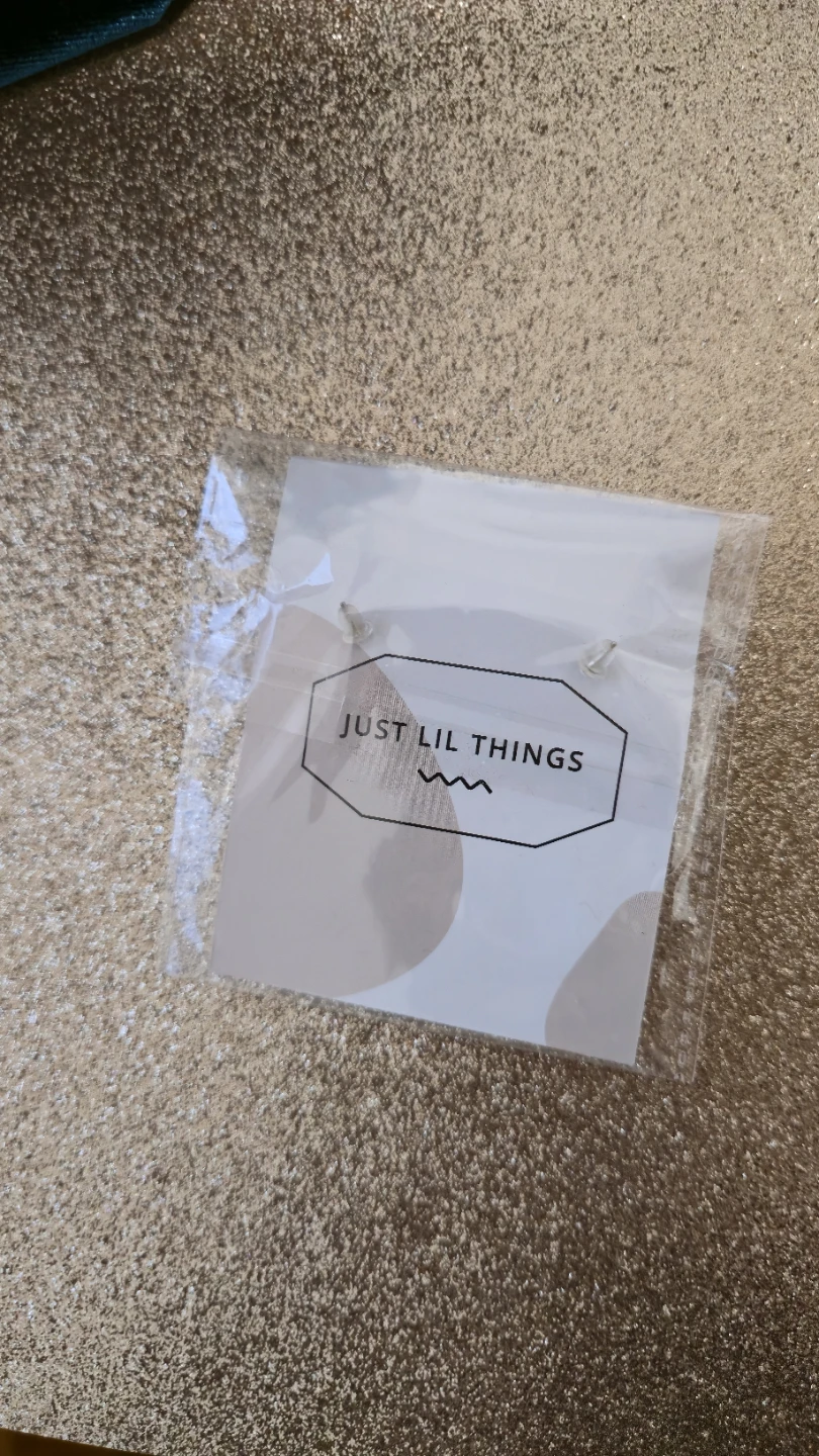 Just Lil Things Gold Pearl Hoop Earrings - photo 3