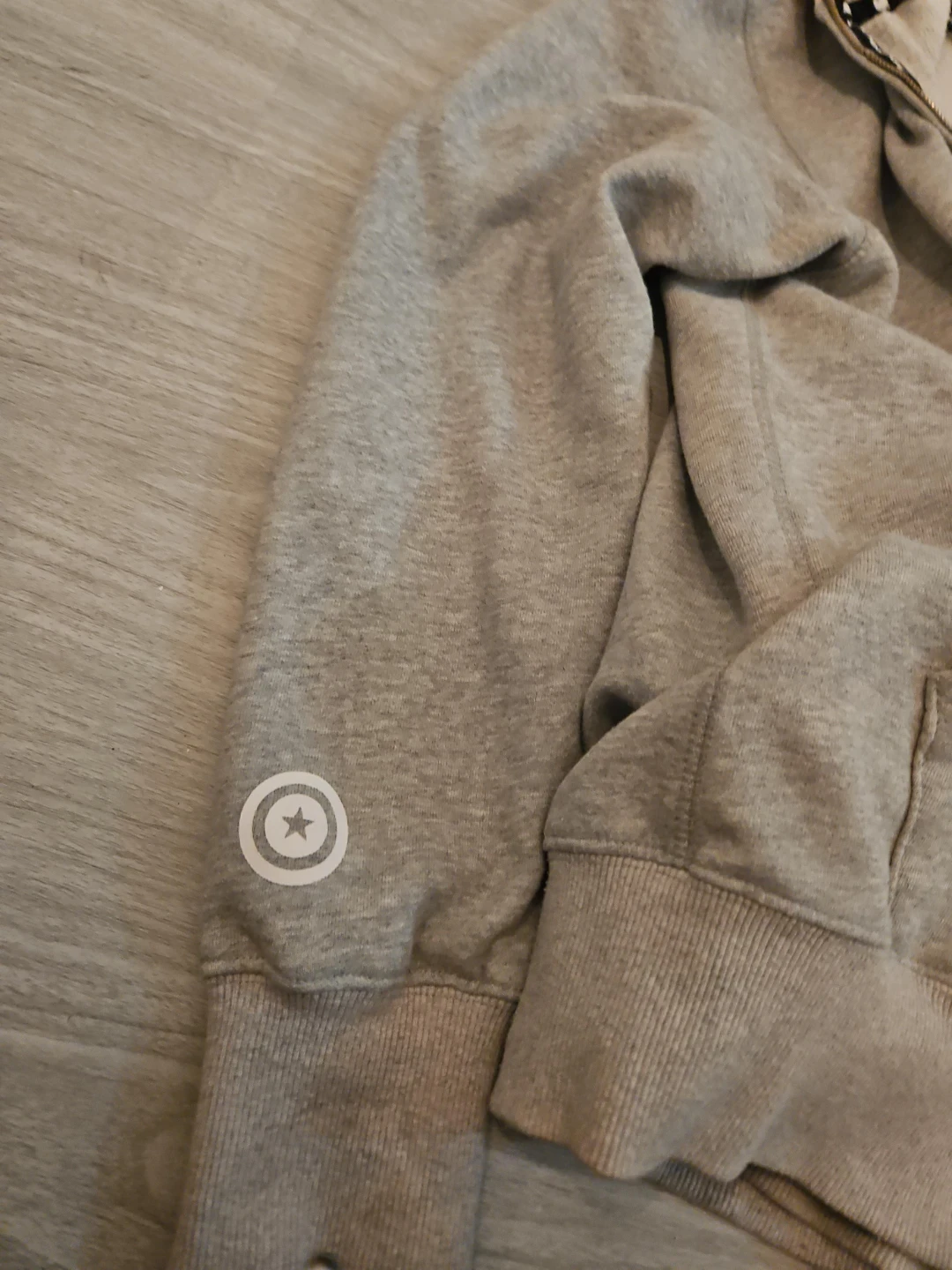 BAPE Full Zip Hoodie Shark Grey and pink camo - photo 3