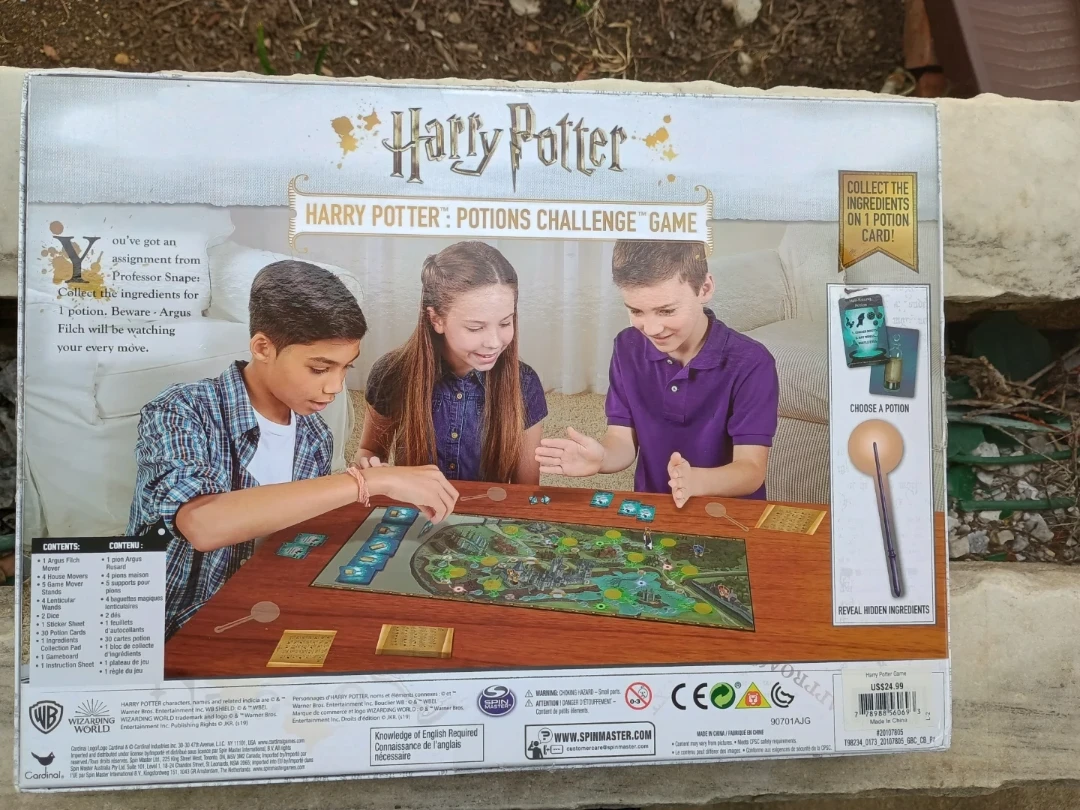 Harry Potter Potions Challenge Board Game