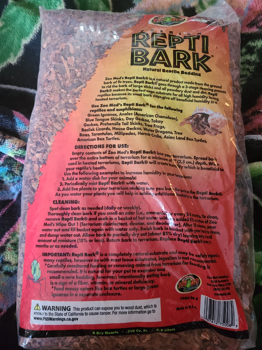 Zoo Med Repti Bark Natural Reptile Bedding - photo 2