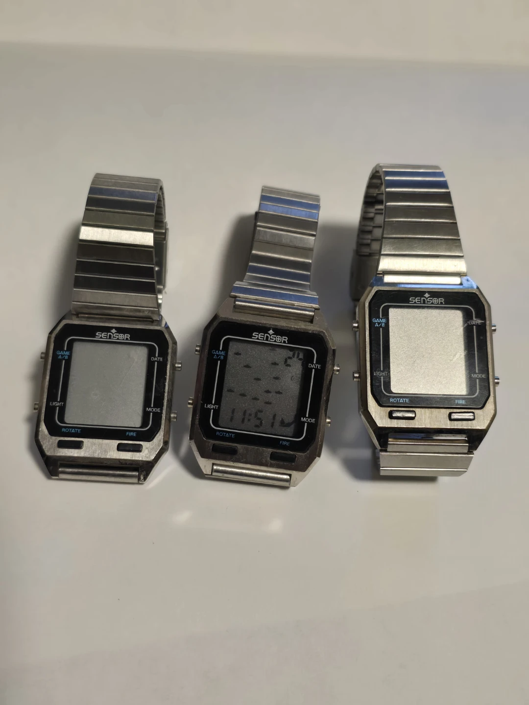 3 Sensor Game Watch DOESN'T WORK, for parts or repair