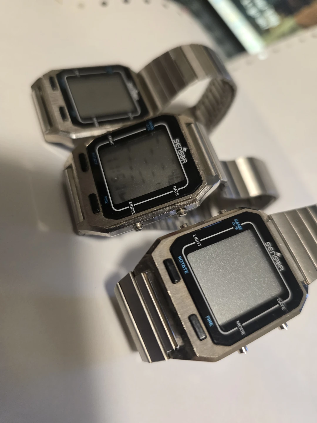 3 Sensor Game Watch DOESN'T WORK, for parts or repair - photo 3
