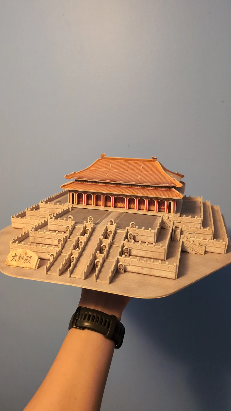Hall of Supreme Harmony Forbidden City Styrofoam Model