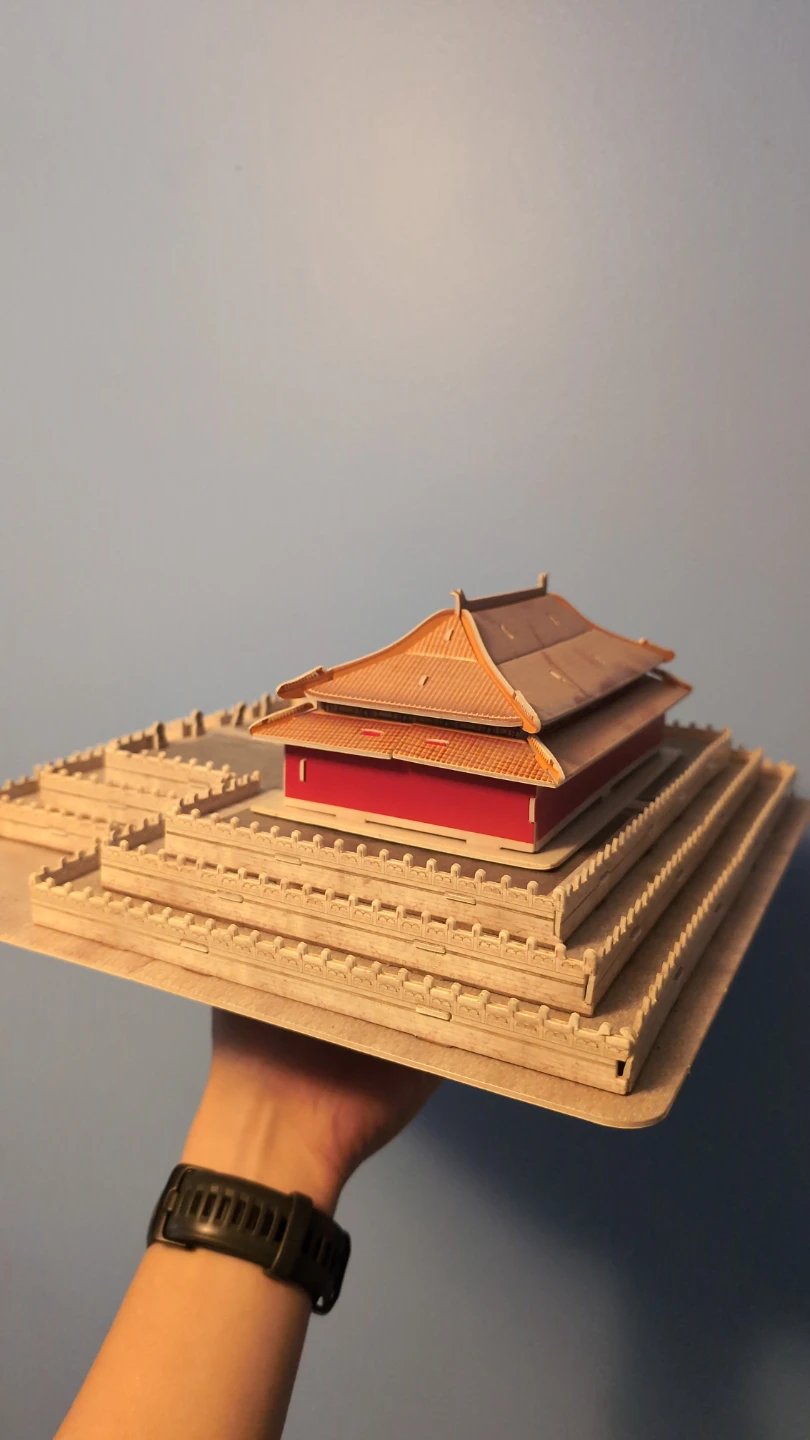 Hall of Supreme Harmony Forbidden City Styrofoam Model - photo 2