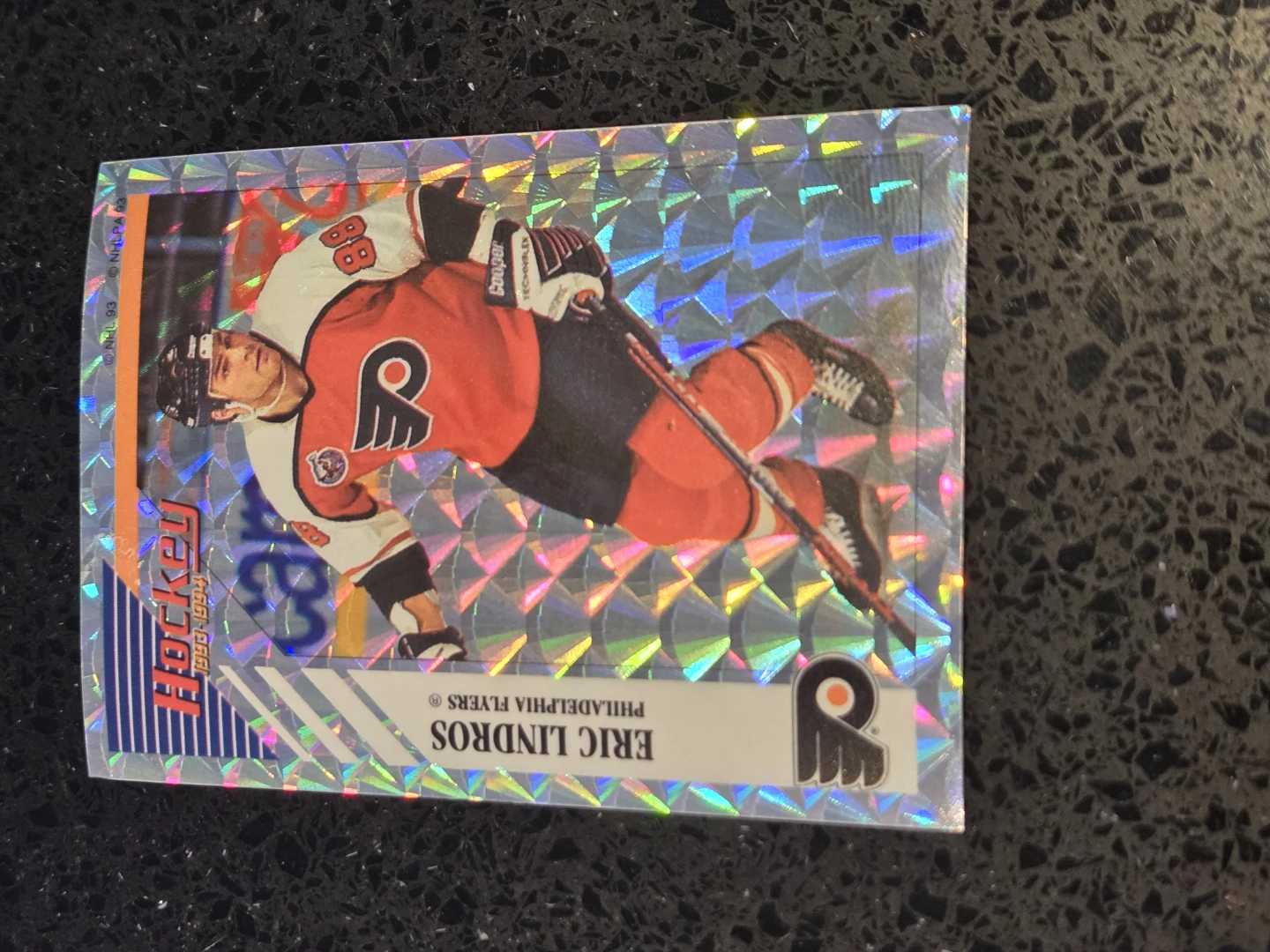 1993-94 Upper Deck Eric Lindros Hockey Card