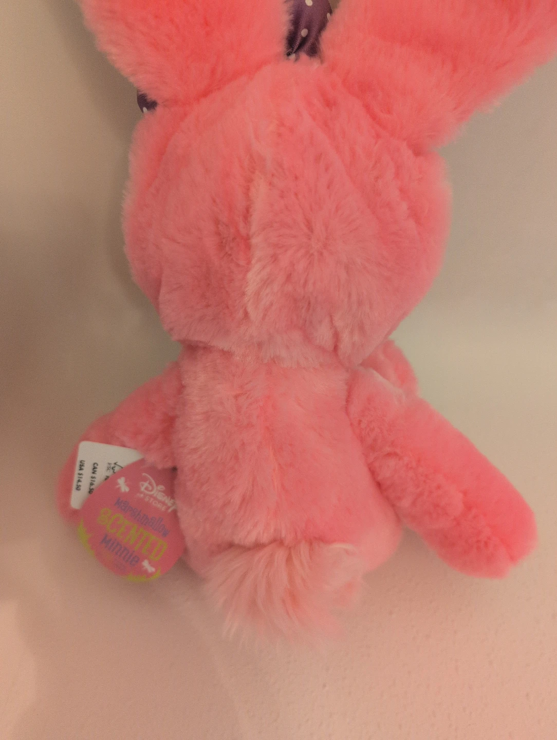 Disney "Marshmallow" Minnie Mouse Plush Toy (Bunny Outfit) - photo 3