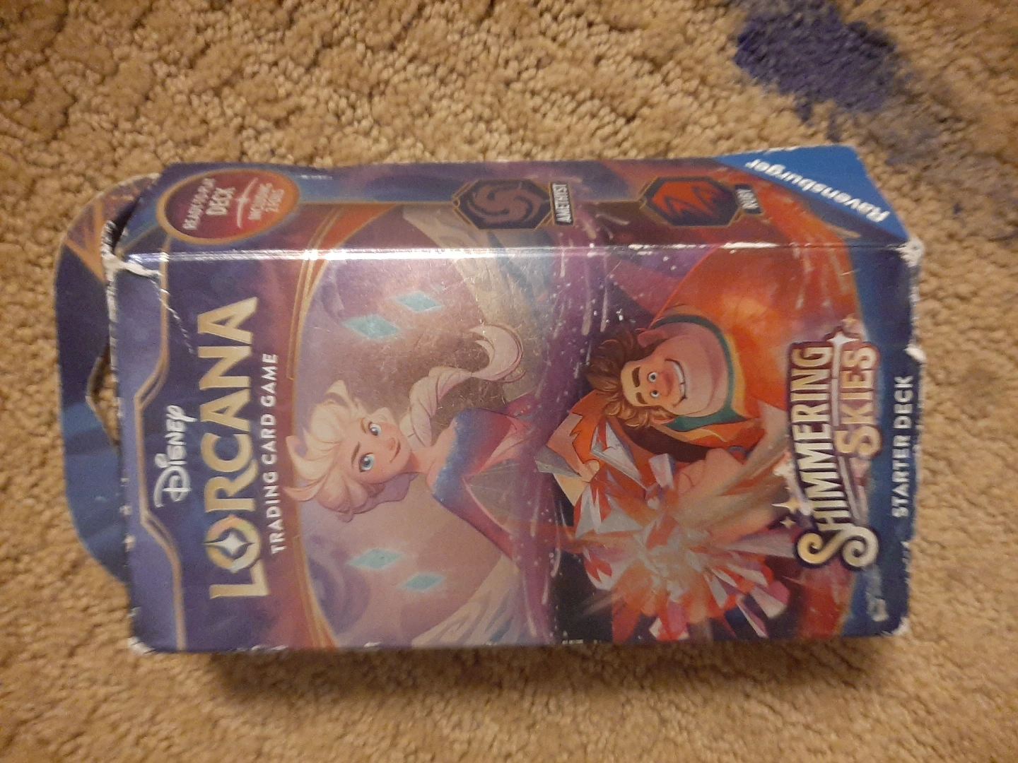 Disney Lorcana Shimmering Skies Starter Deck