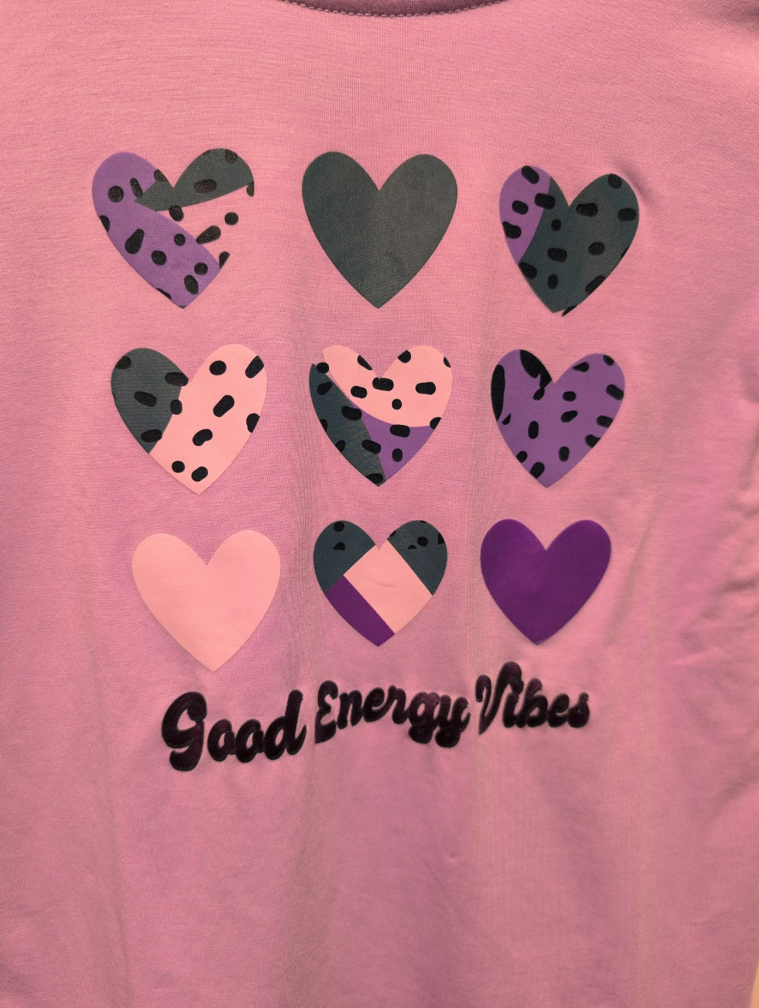 Athletic Works Girls M/M (7-8) Purple Long Sleeve - photo 2