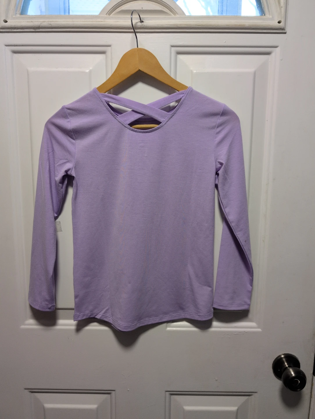 Athletic Works Girls M/M (7-8) Purple Long Sleeve - photo 4
