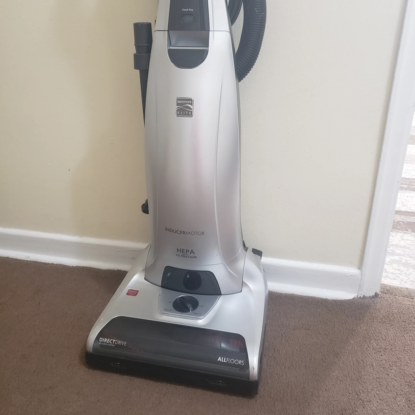 Kenmore Elite Bagged Upright Vacuum with HEPA Filtration