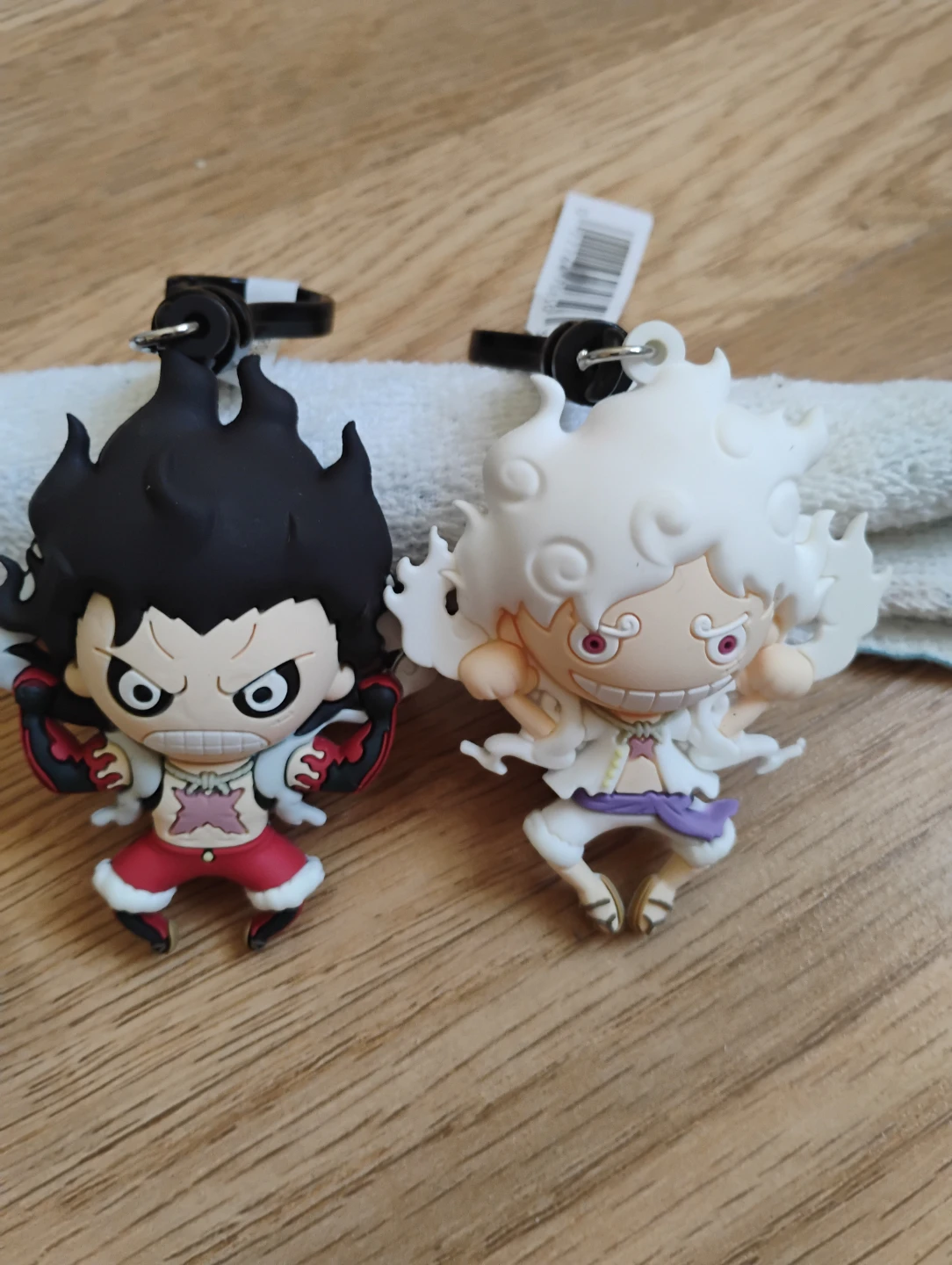One Piece Luffy Gear Keychains (5 pcs) - photo 2