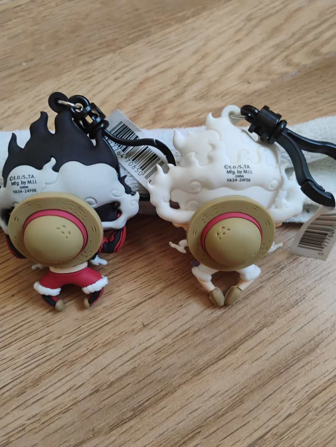 One Piece Luffy Gear Keychains (5 pcs) - photo 3