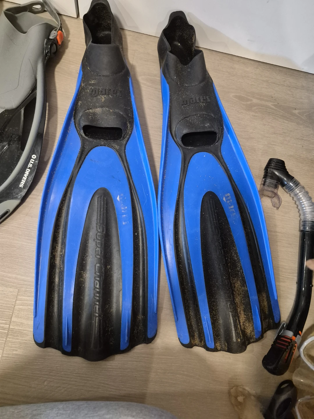 Scuba Diving Mask, Snorkel & Fins Set