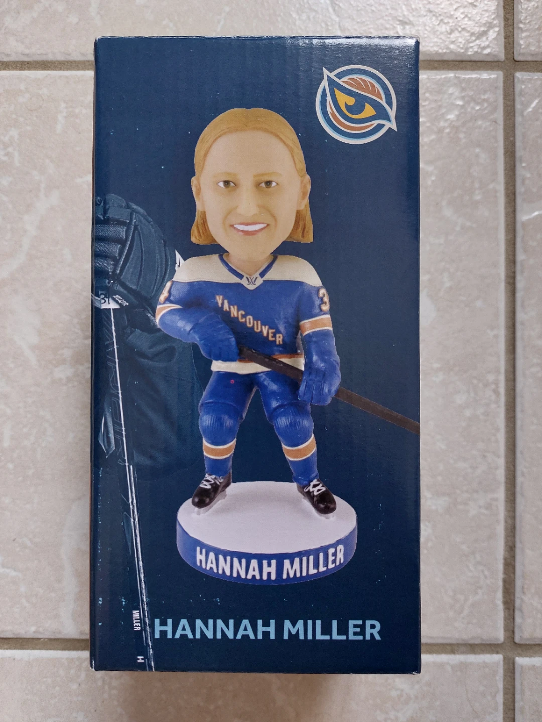 🥕 Hannah Miller Vancouver Hockey Bobblehead Collectible