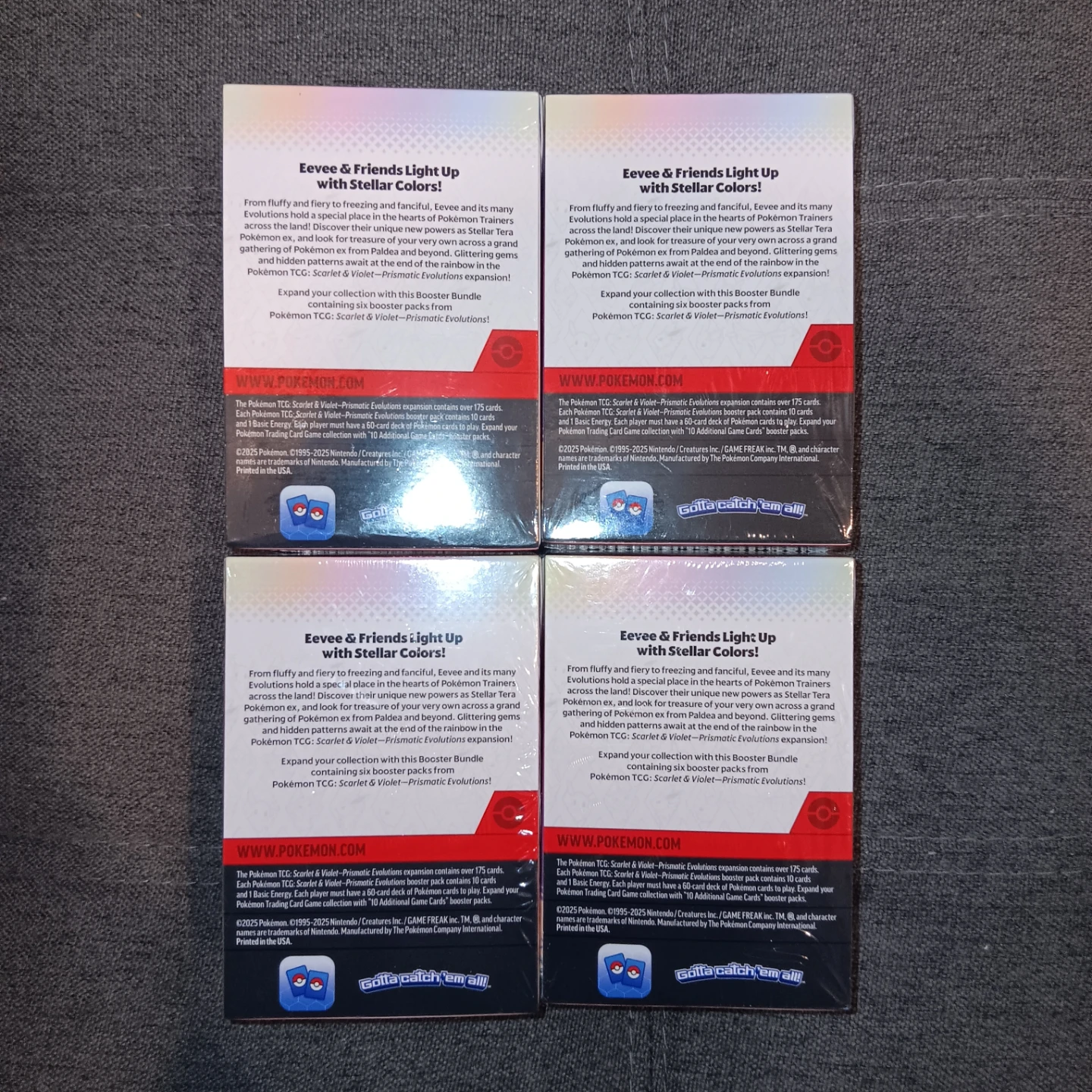 4 Pokemon TCG Prismatic Evolutions Booster Bundle - photo 2