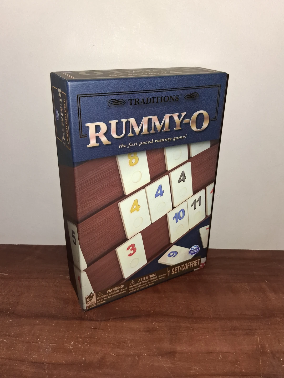 BRAND NEW Traditions Rummy-O Board Game