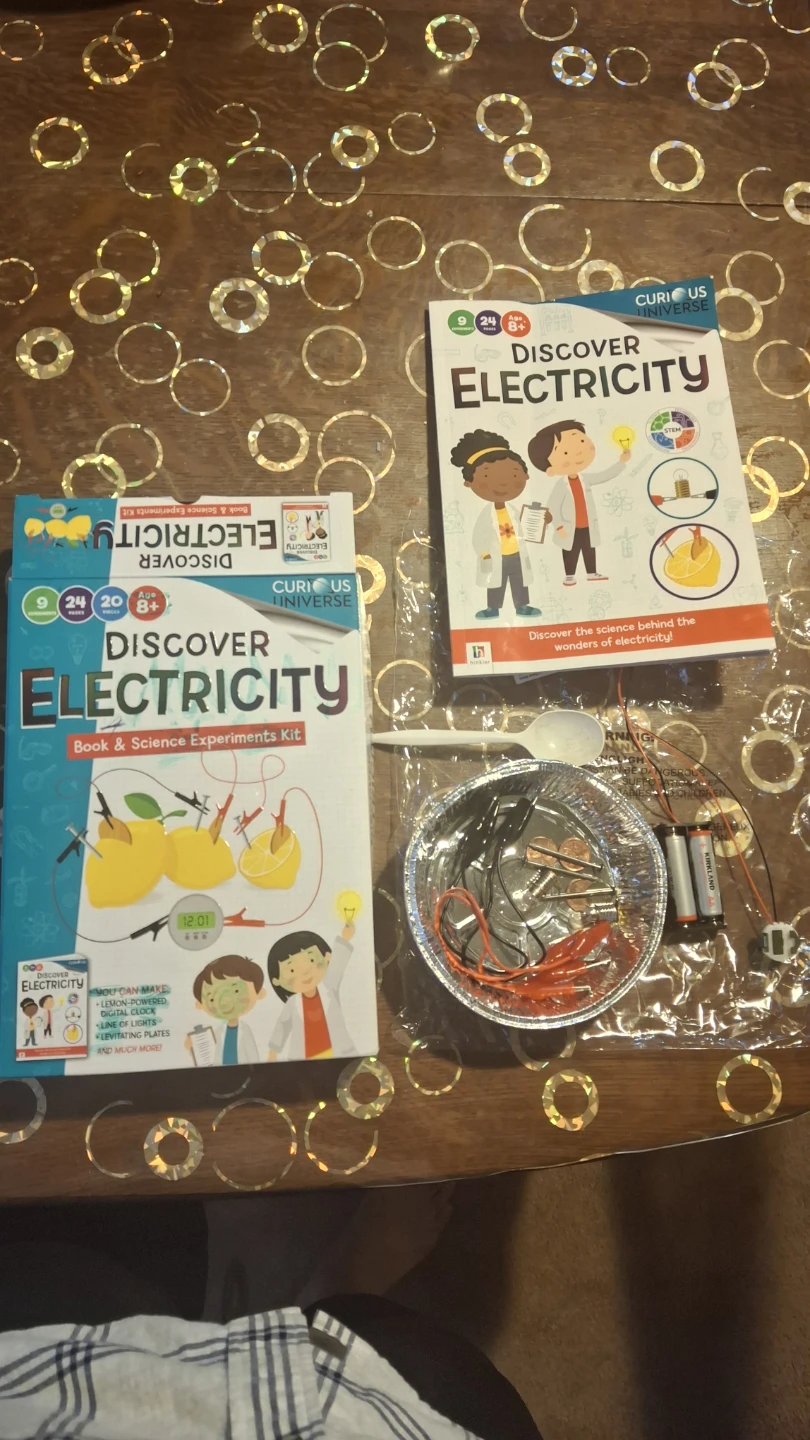 Discover Electricity Book & Science Experiments Kit - photo 2