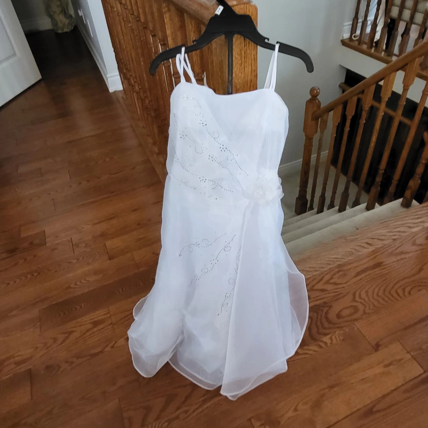 Adorable Communion/Flower Girl White Dress Size 10