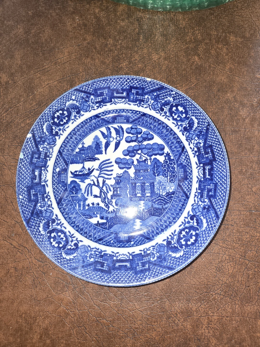 Blue Willow Plate - photo 3