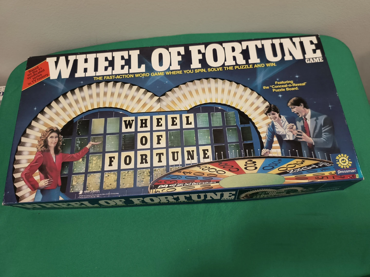 Wheel of Fortune Game by Pressman