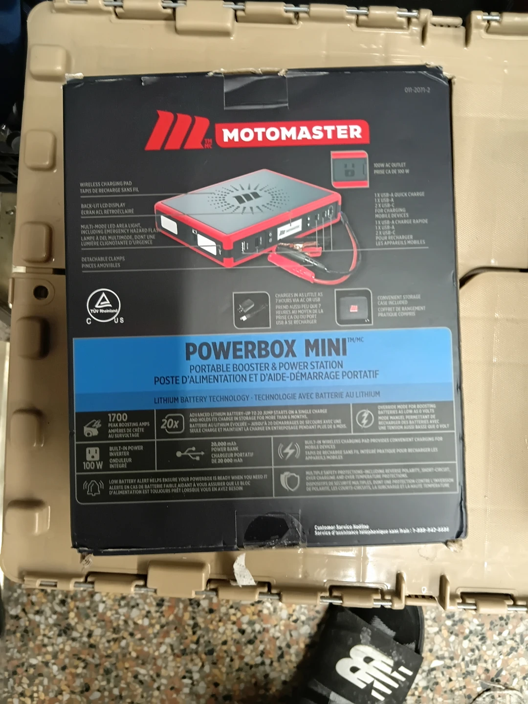 Motomaster Powerbox Mini Portable Booster & Power Station