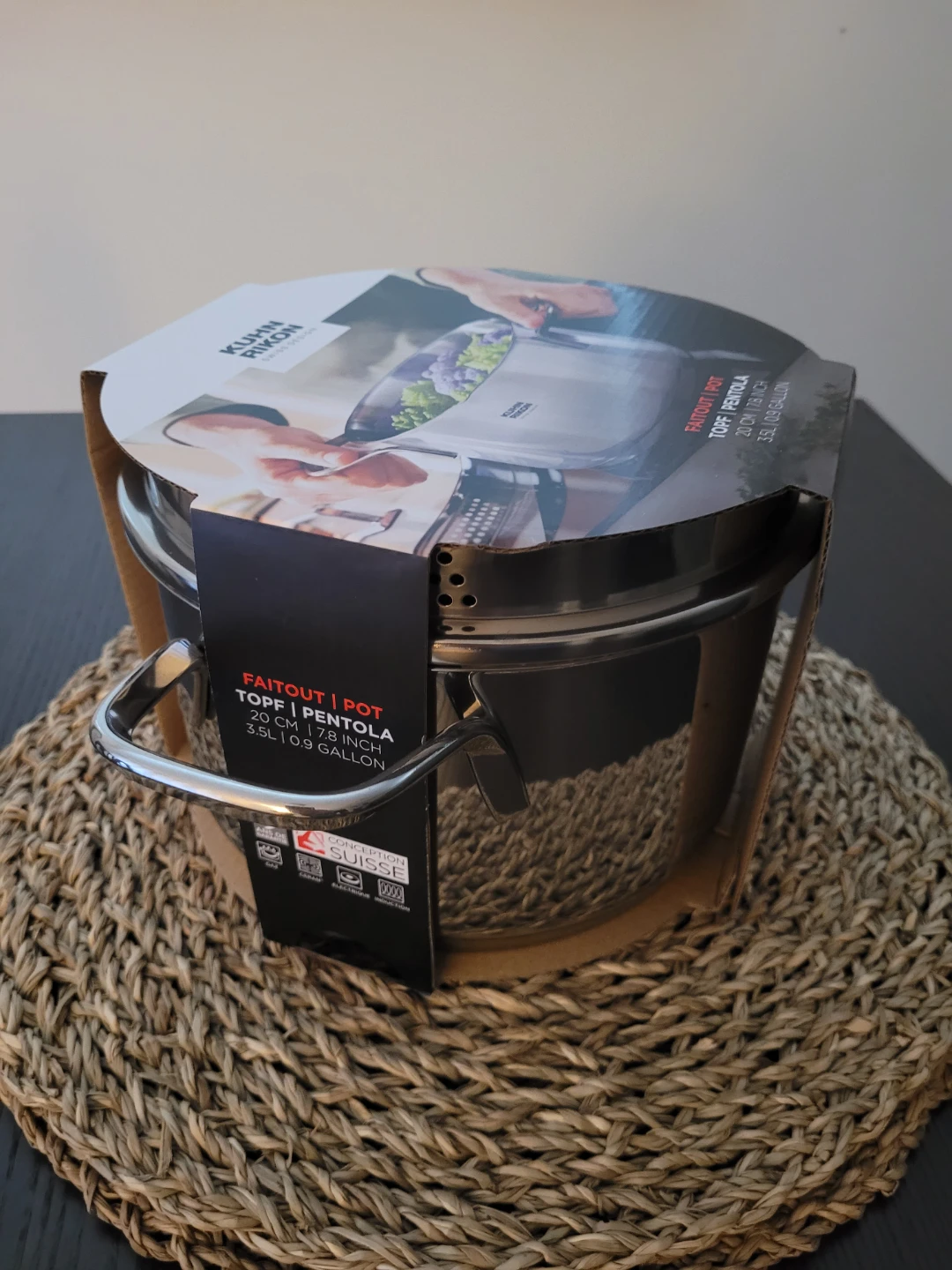 Kuhn Rikon Faitout Pot 3.5L / 0.9 Gallon - photo 3
