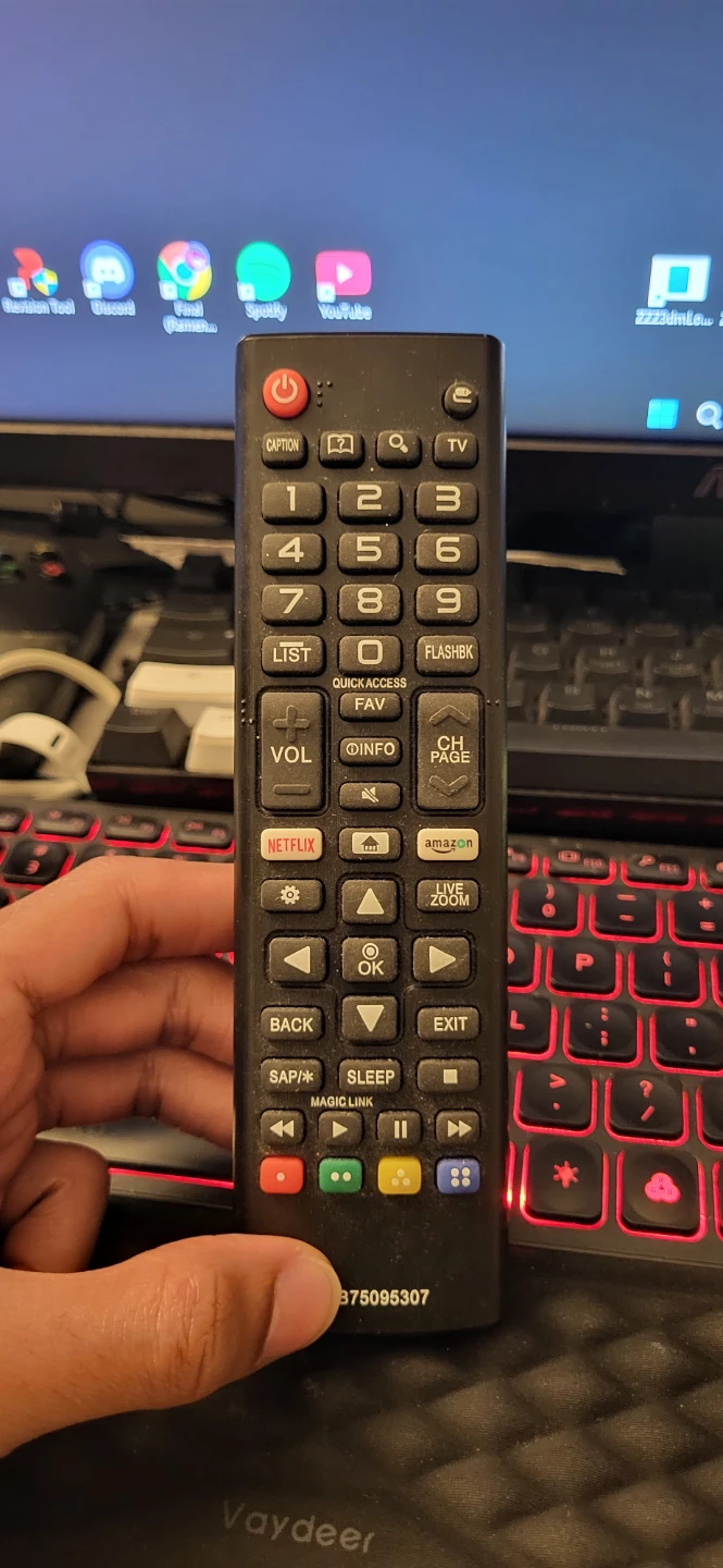 TV Remote Control (AKB75095307)