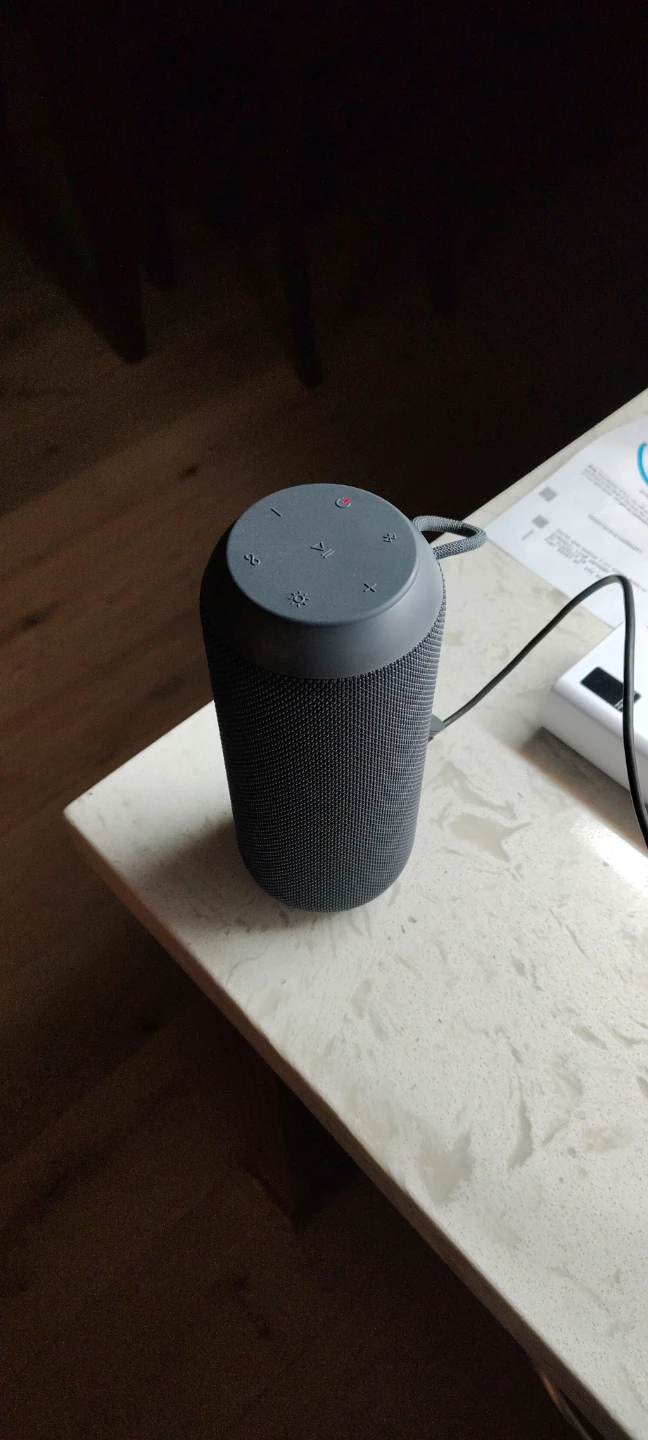 On waterproof bluetooth speaker