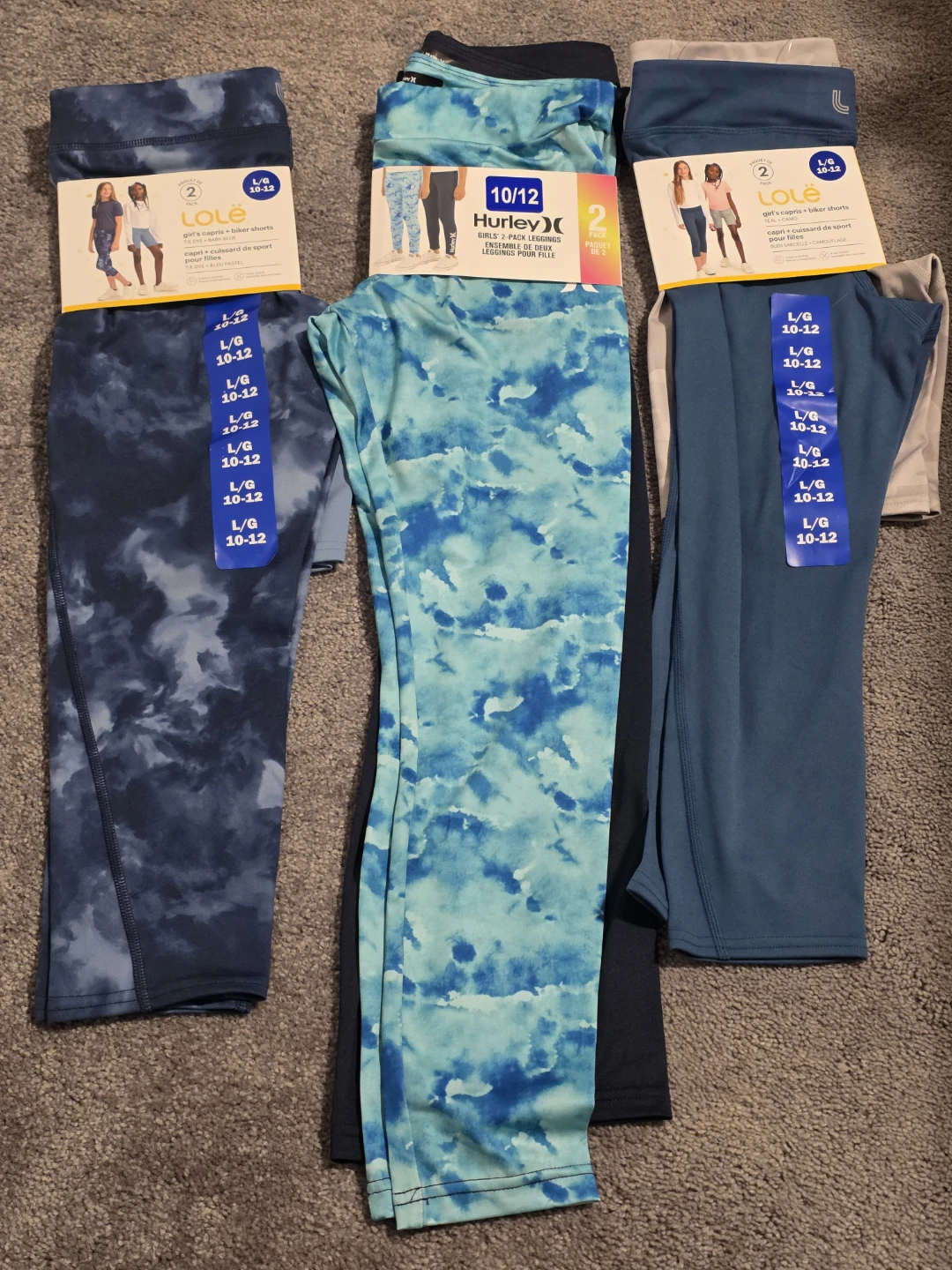 Girls Athletic Leggings Bundle (Lole)size L - photo 2