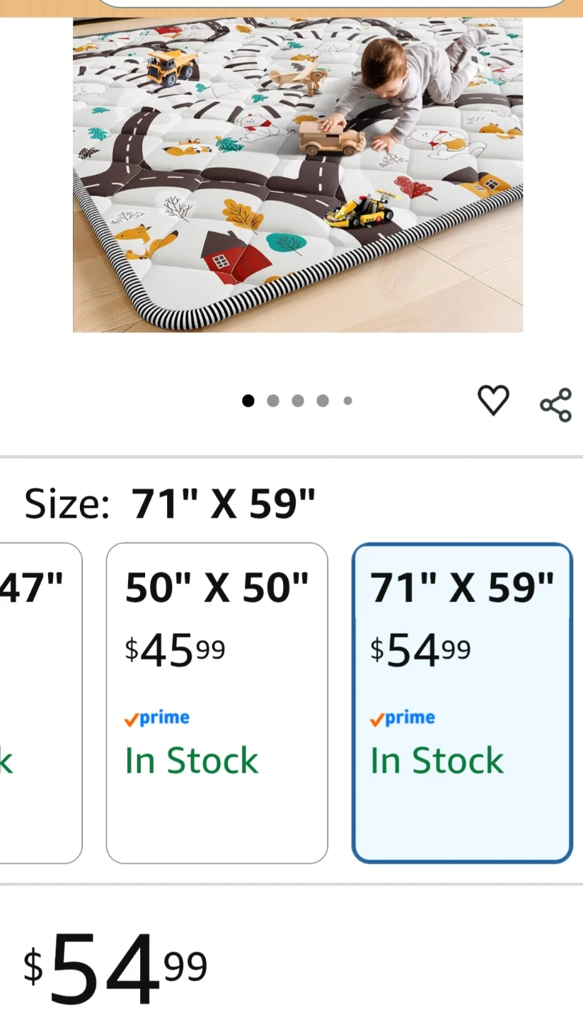 Playpen floor mat