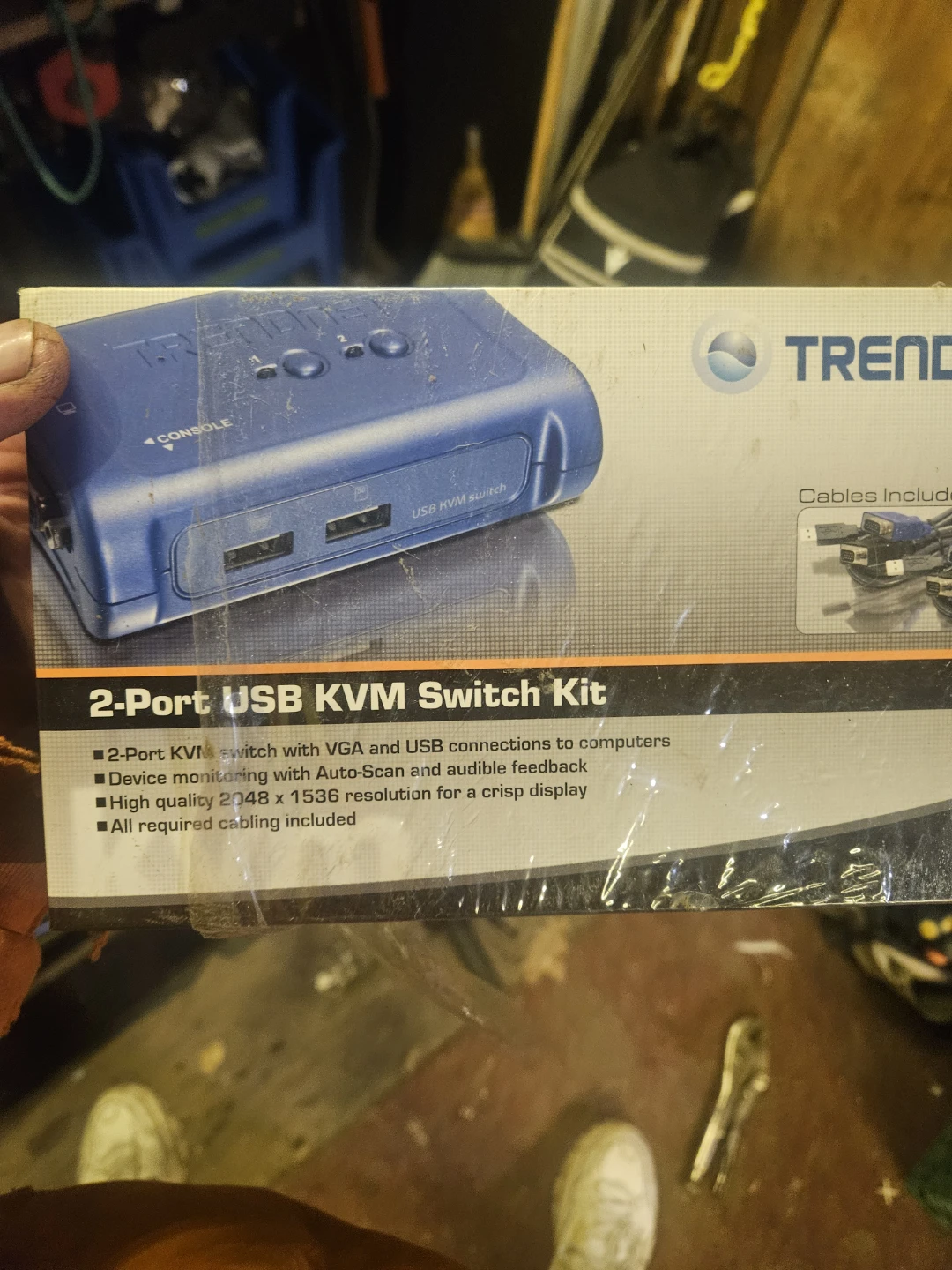 TRENDnet 2-Port USB KVM Switch Kit TK-207K - photo 2