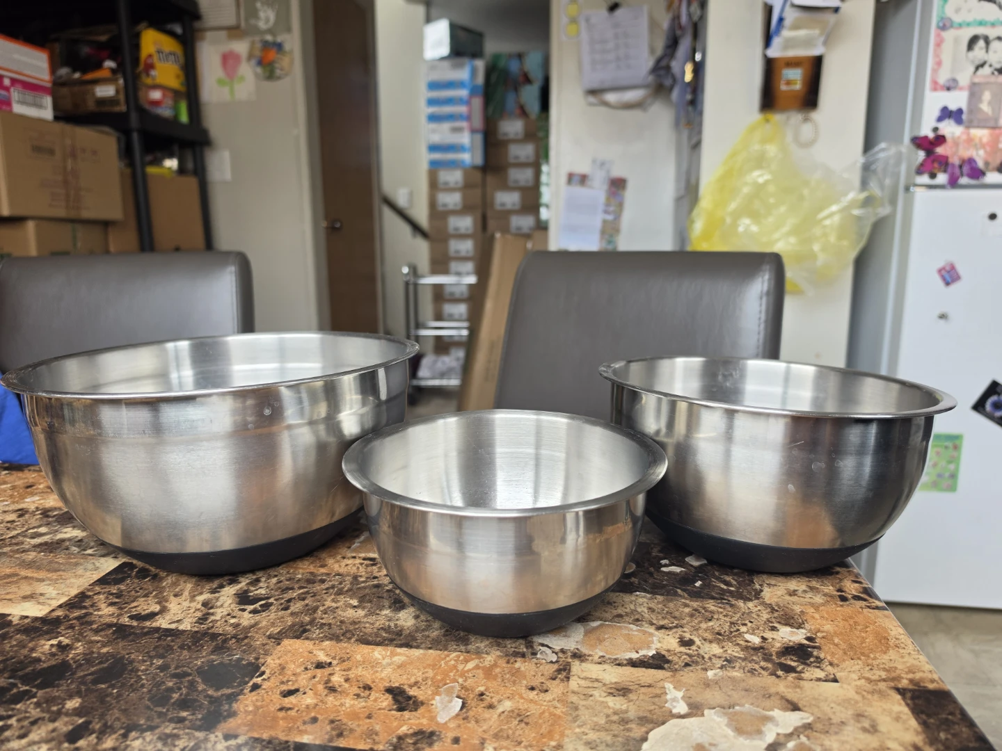Thick Material Non-Slip Stainless Steel Mixing Bowl