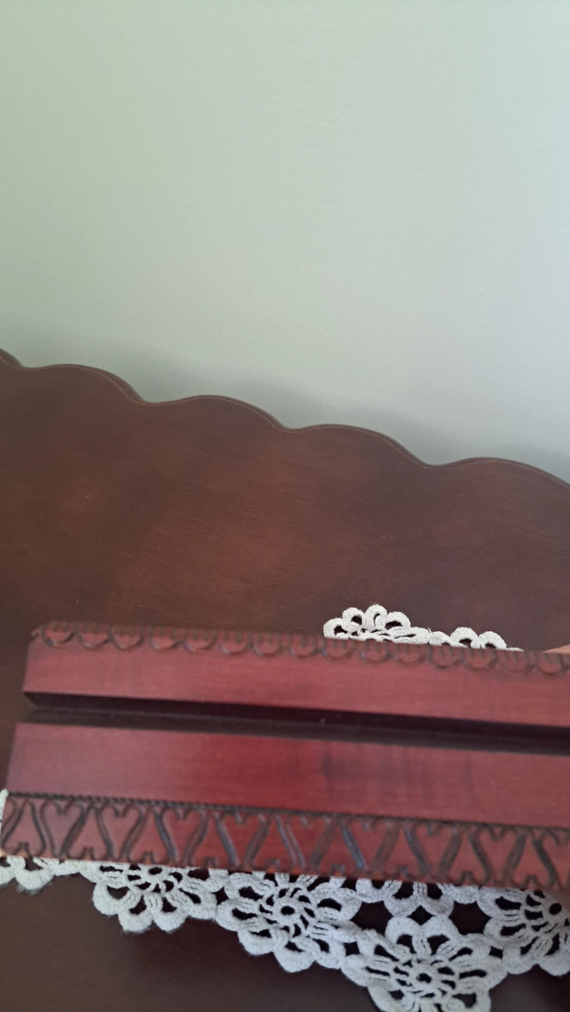 Hand Carved Wooden Keepsake Box - photo 4