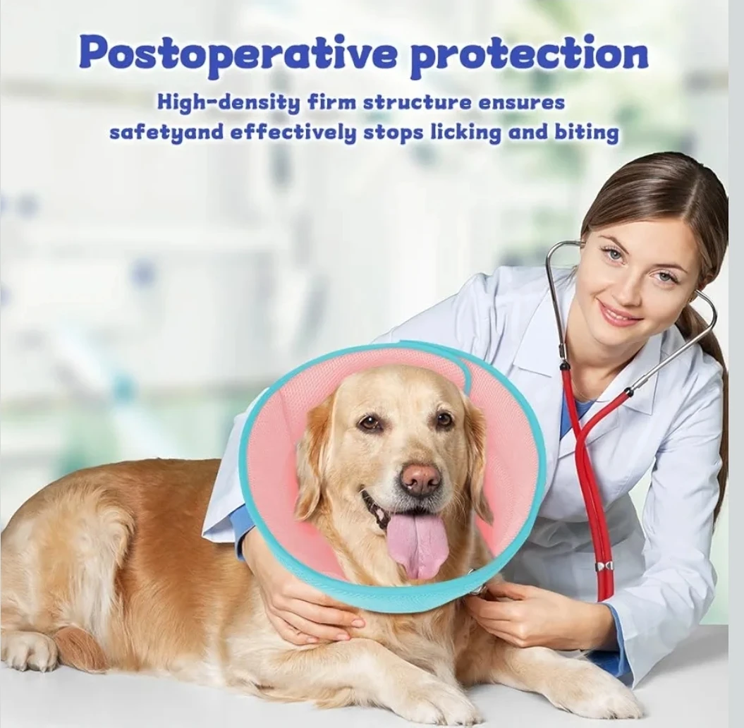 Soft Dog Cone Collar after Surgery- Large - photo 4