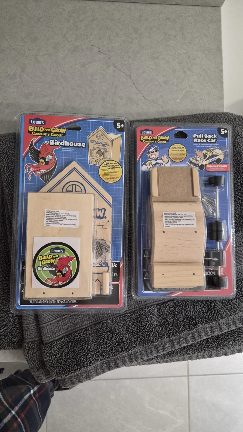 Wooden Models - Build and Grow by Lowes