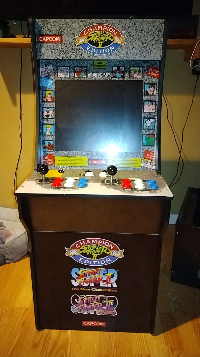 Arcade 1 Up Champion Street Fighter II Edition Arcade Cabinet - photo 2