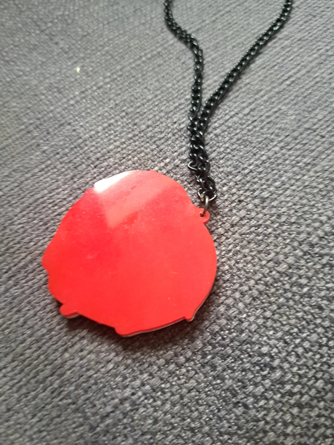 Poison Apple Skull Pendant Necklace - photo 3