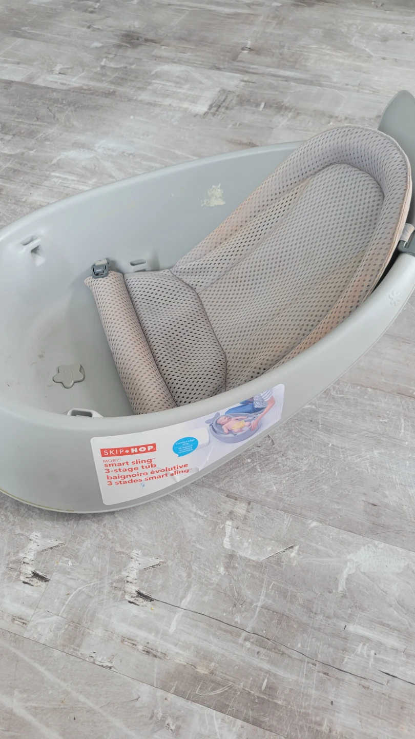 Skip Hop Smart Baby Bath Tub with Infant Sling - photo 2