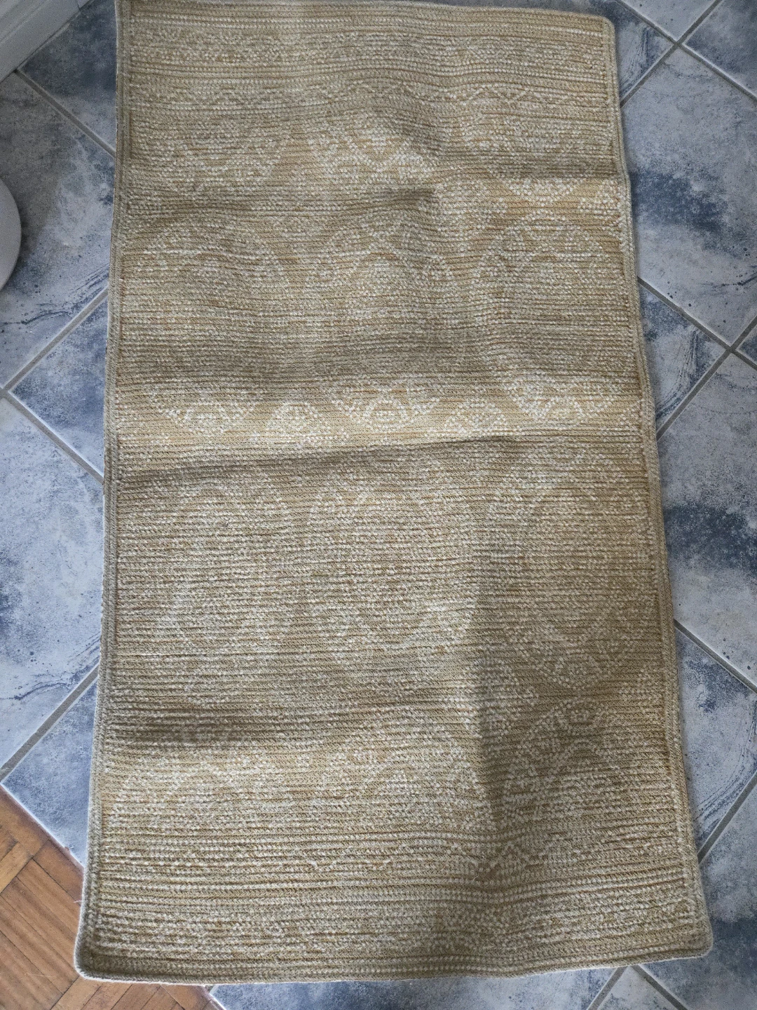 Yellow Woven Accent Rugs