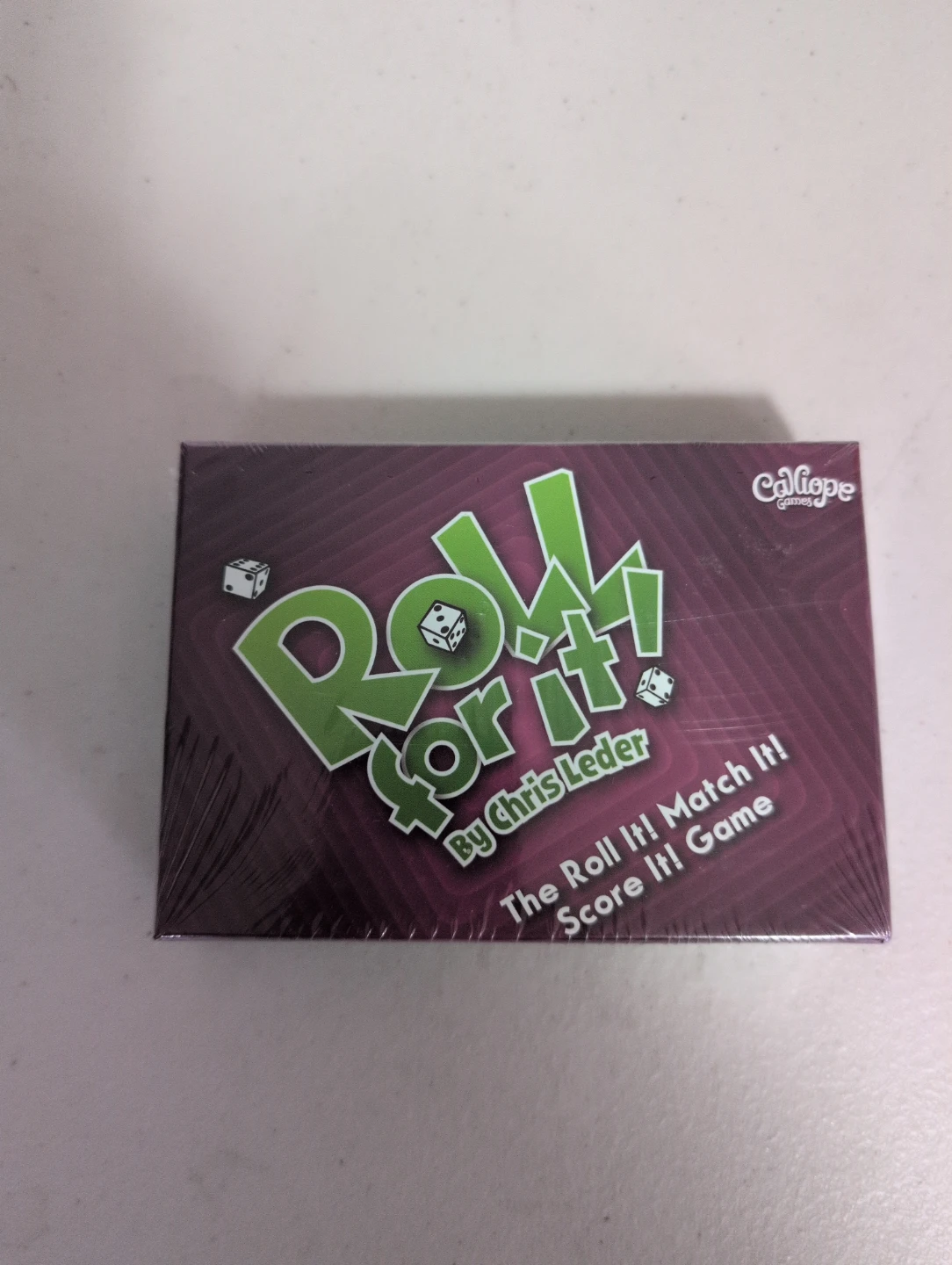 Roll For It! Card Game by Chris Leder - Calliope Games