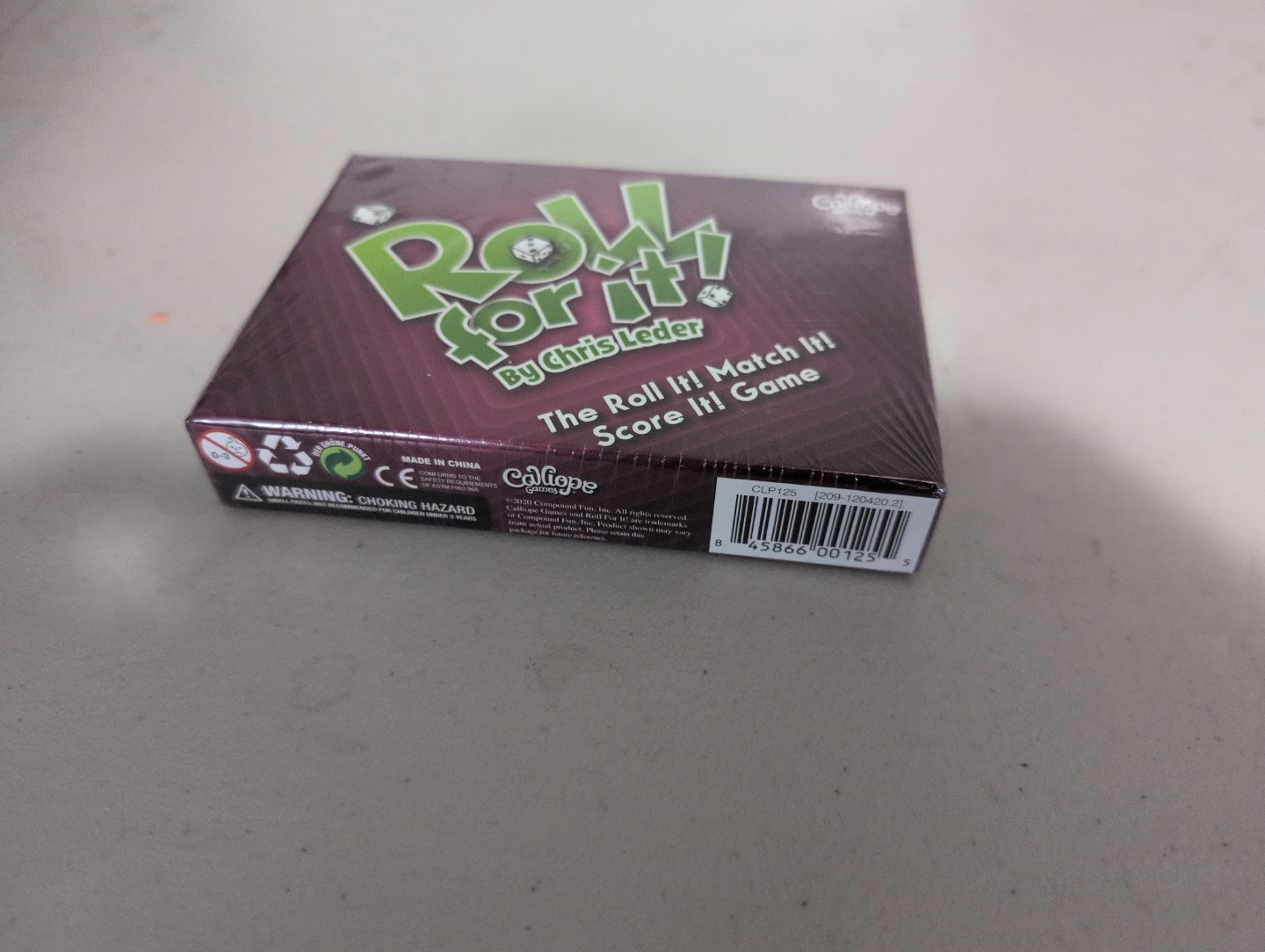 Roll For It! Card Game by Chris Leder - Calliope Games - photo 3