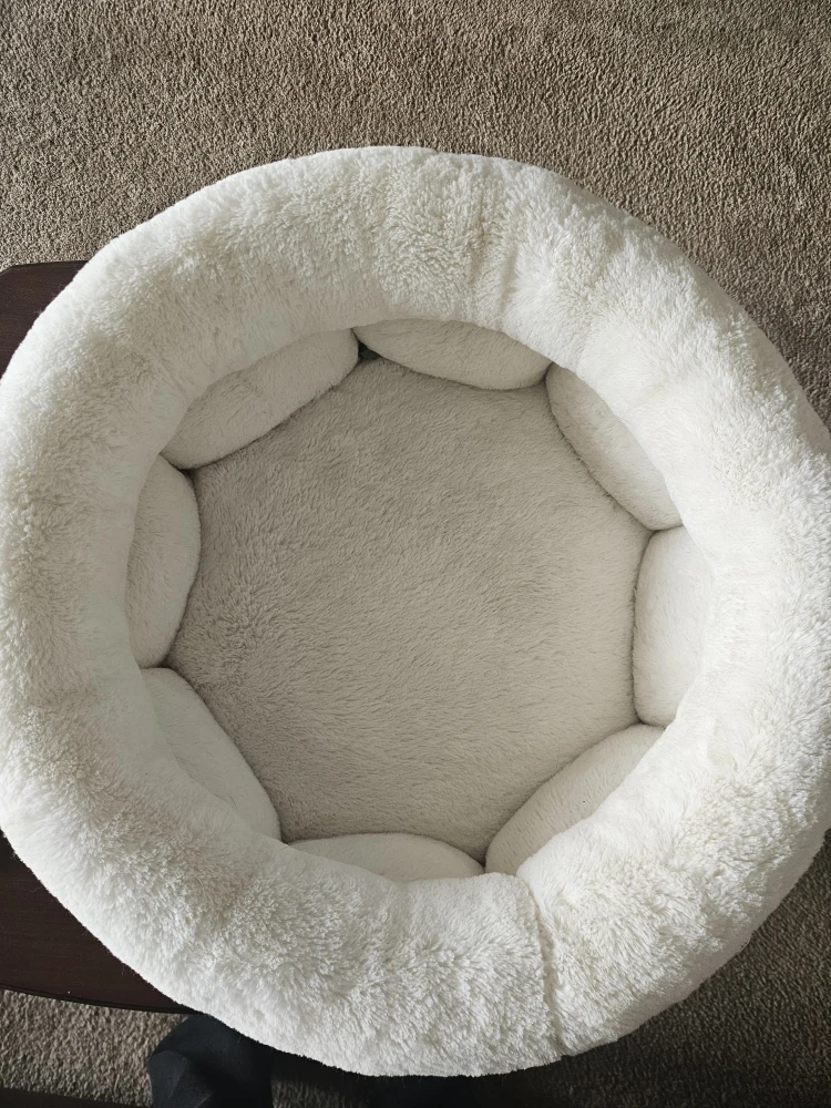 Plush Round Pet Bed - photo 3