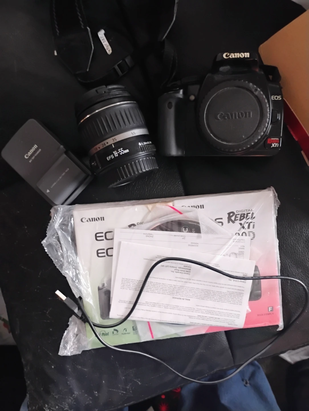 Canon EOS Rebel XTi Digital Camera with Lens